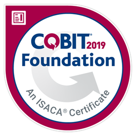 COBIT 2019 badge